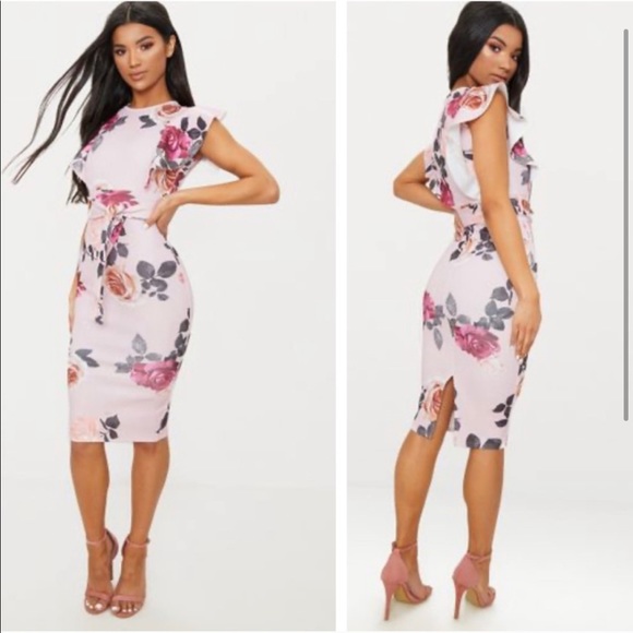 Gorgeous Floral Midi Dress💞💞 - Picture 1 of 1